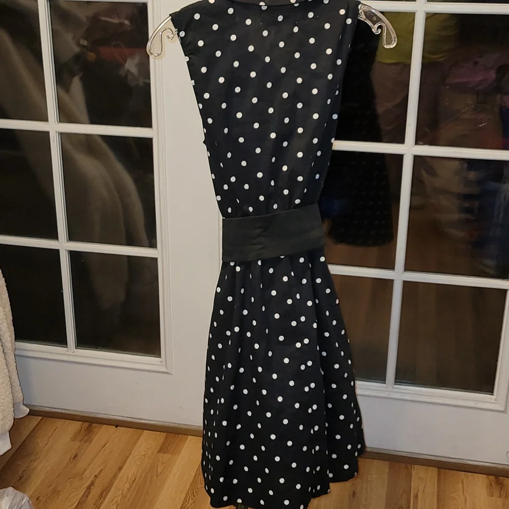 Bailey Blue Polka Dot Dress - Picture 8 of 10